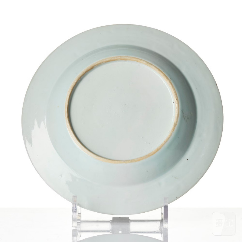 A famille rose 'European Subject' dinner plate, - 图3